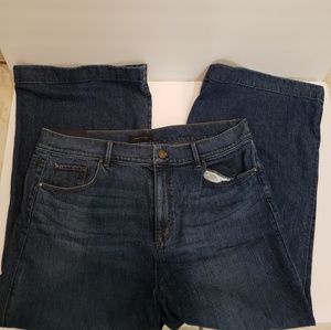Ann Taylor wide leg jeans